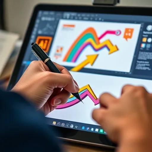 2025년 인포그래픽, 일러스트 화살표로 시선을 사로잡는 고급 전략