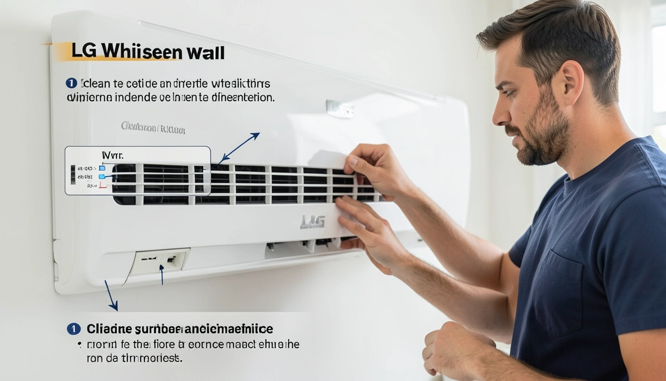 엘지 휘센 에어컨 주황불? 전원 문제? 당황하지 마세요! (문제 해결 가이드)